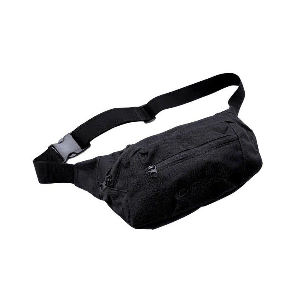 O'Neill Trek Longhaul Waistpack Black Fanny Pack Adjustable Belt Bag